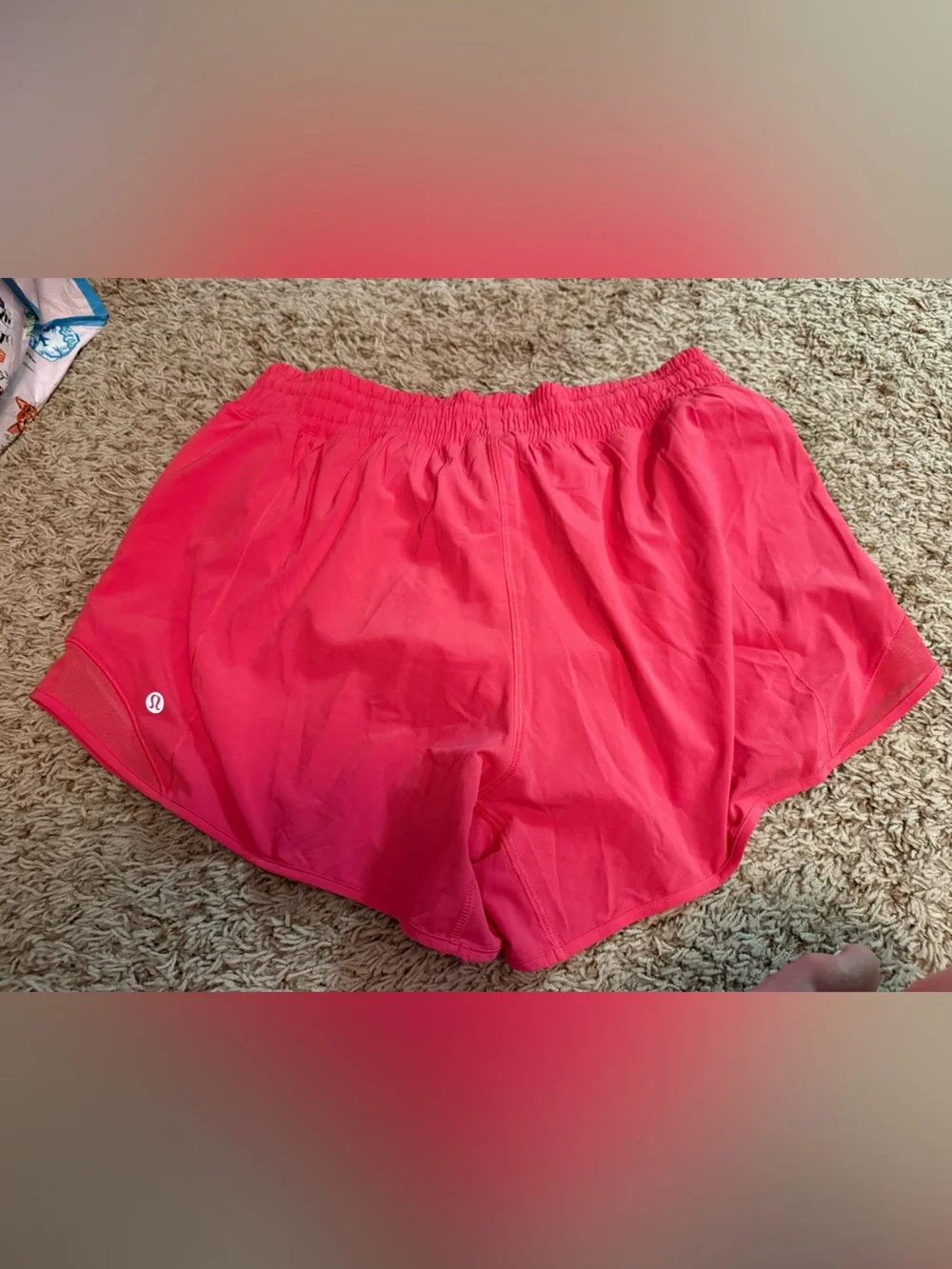 Lululemon hotty hot 4” shorts size 10 like new